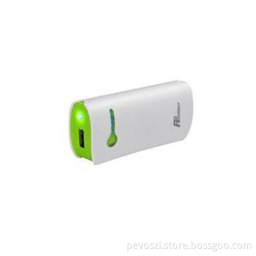 Fast Charging 5200mAh Cell Phone Portable Power Bank With F